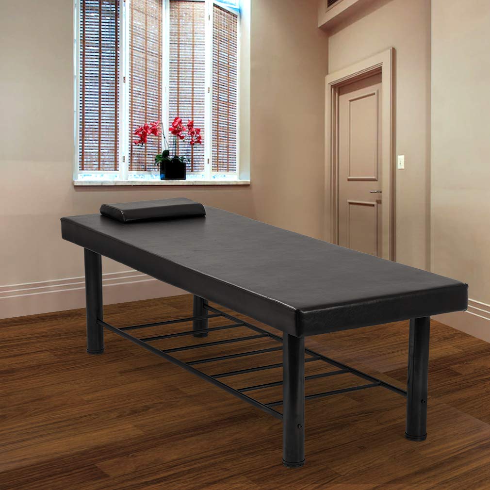 BestMassage stationary table assembly guide shows quick, tool-based setup