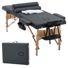 BestMassage table folding assembly demonstrates quick setup for traveling therapists.