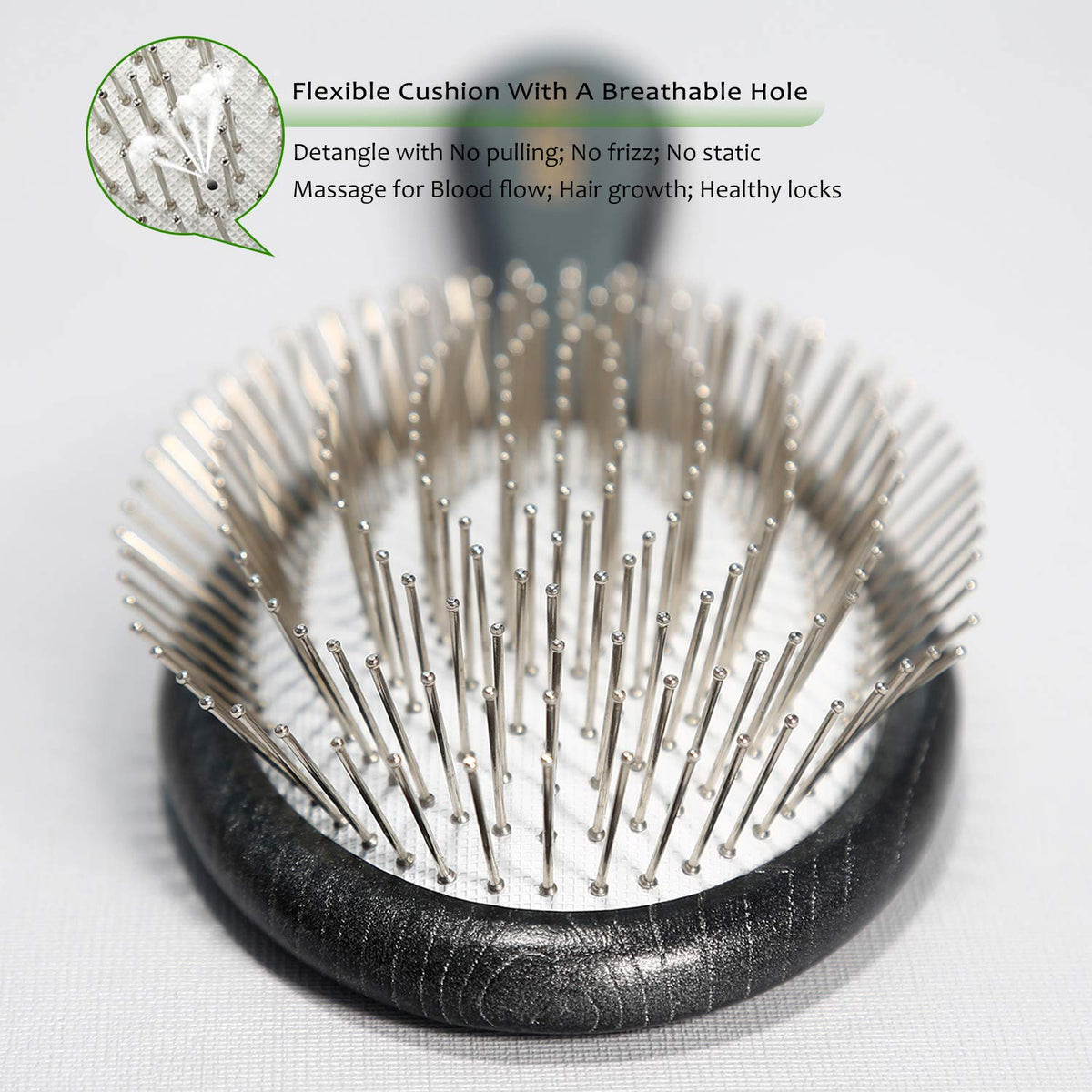 Bestool anti-static metal bristles for snag-free glide