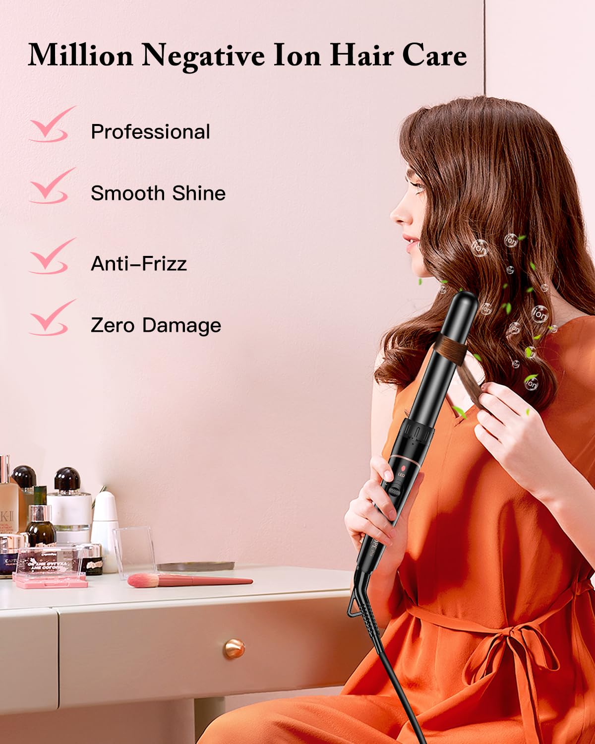 BESTOPE PRO dual-voltage design is travel-ready for on-the-go styling