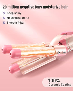 Glove and two hair clips included with BESTOPE PRO wand set