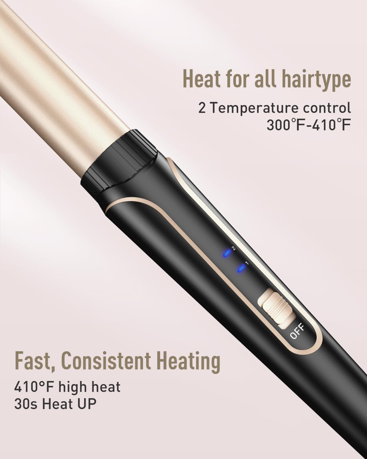 Bestope Pro Waver dual-voltage travel-ready for on-the-go styling.
