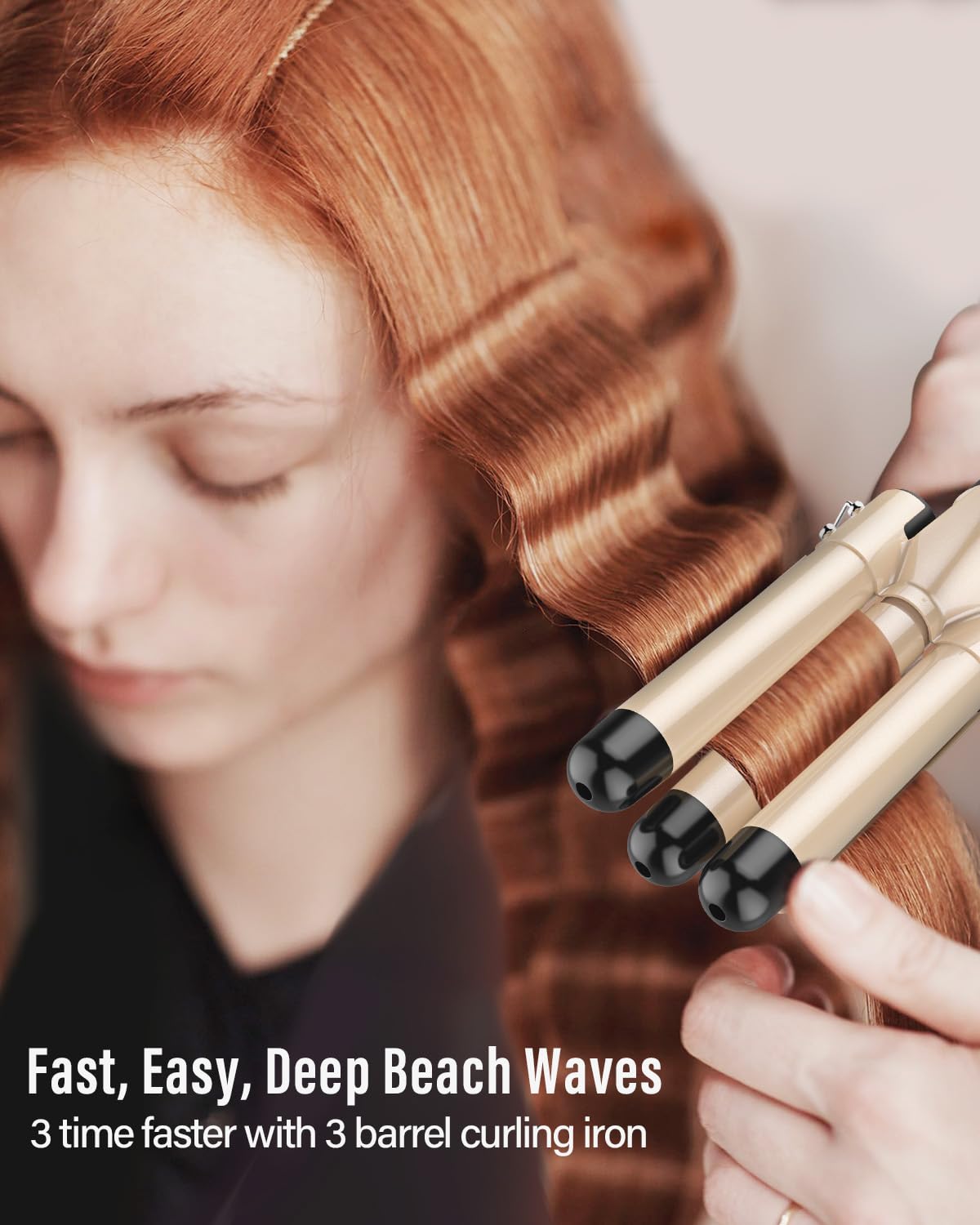 Bestope Pro Waver instant-heat for quicker styling sessions.