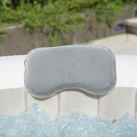 Bestway SaluSpa padded headrest pillow features washable mesh cover for easy cleaning