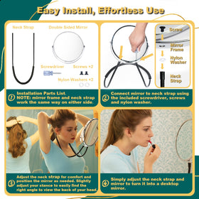 BESZONE includes a small screwdriver for quick assembly on the go.