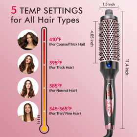 Betahouse 3-in-1 tool creates curls and smooths with even heat.