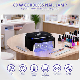 BETE lamp with 30 beads and dual wavelengths for versatile curing.