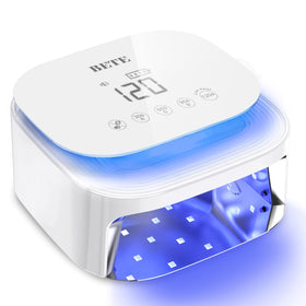 BETE 60W cordless UV LED nail lamp for cable-free home manicures