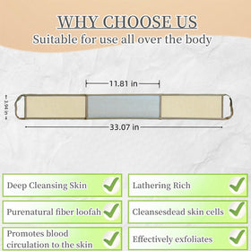 BETLYS back scrubber care tips after shower for longevity.