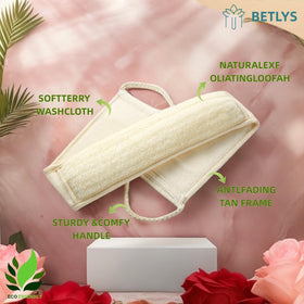 BETLYS exfoliating glove ready for daily cleansing and skin renewal