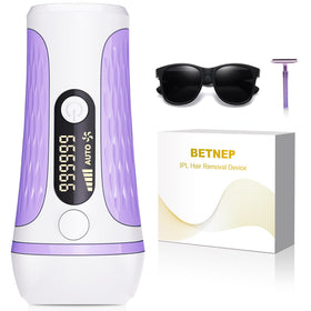 BETNEP AI08 handheld device close-up for convenient at-home hair removal.