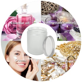 Betrome 2oz jars with lids prevent leakage during travel.