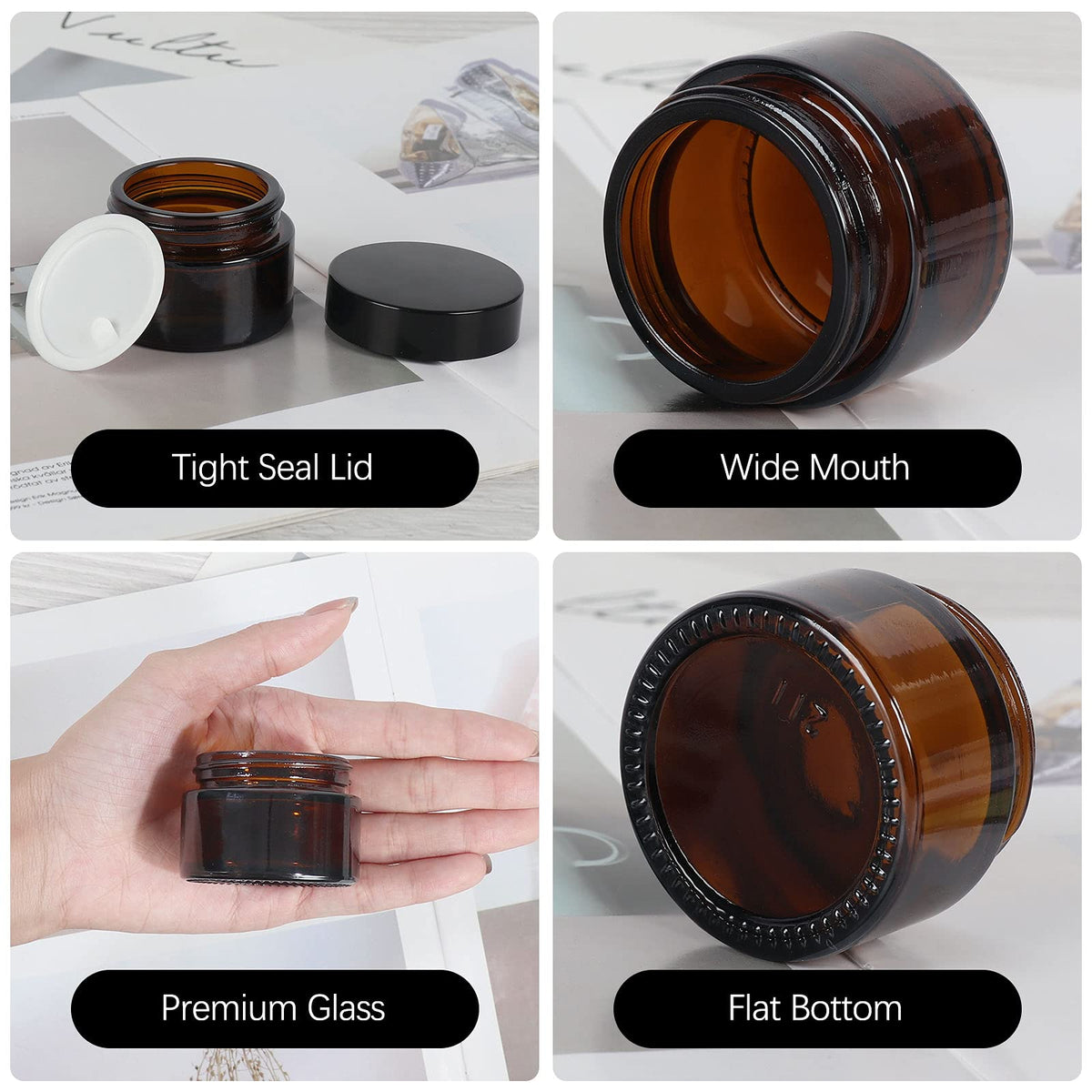 Betrome blank labels for organizing jar contents and labeling