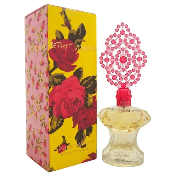 Betsey Johnson EDP lifestyle shot for confident daytime wear.