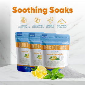 Better Bath Better Body athlete's foot detox soak supports gentle, soothing relief.