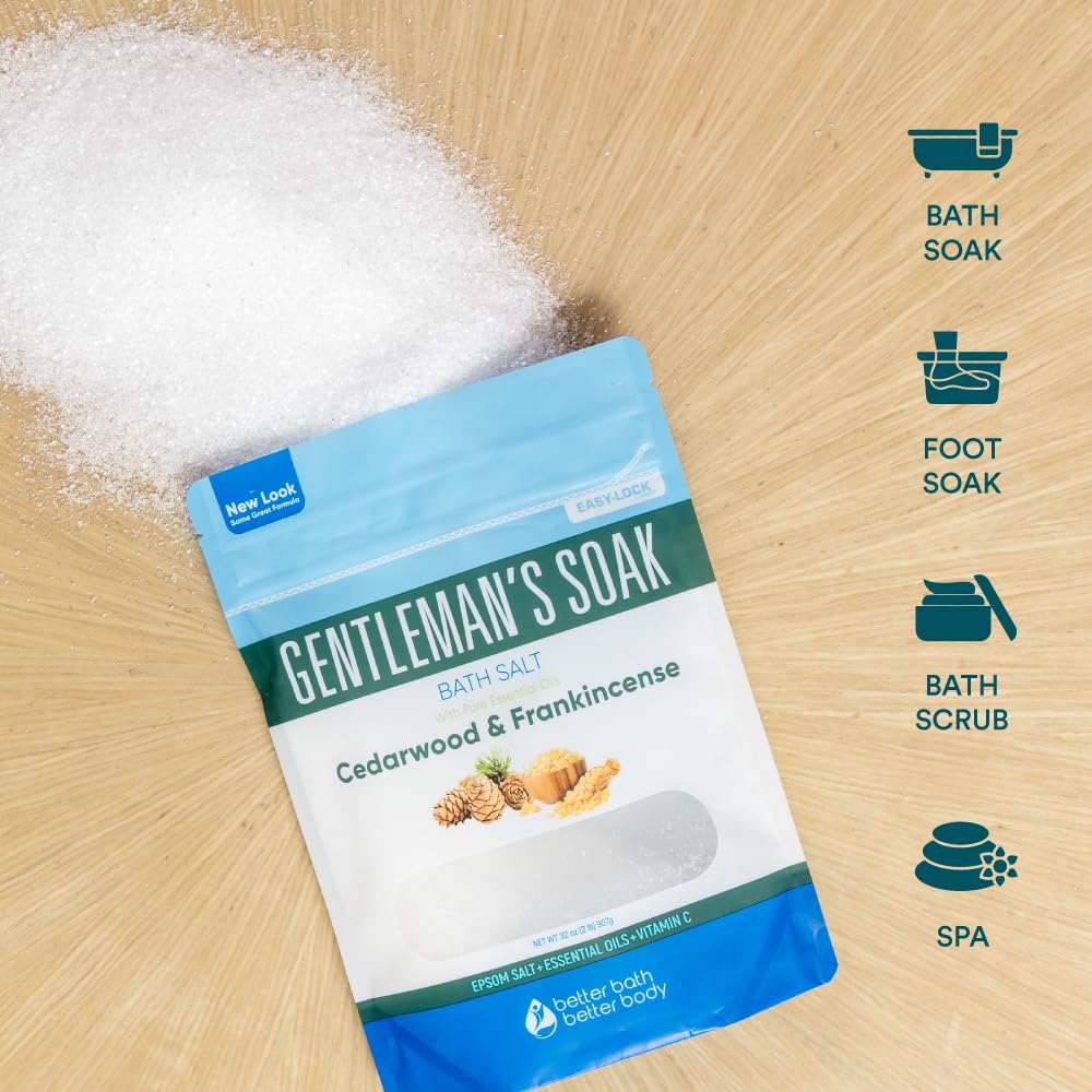 Better Bath Better Body BPA-free packaging signals safe home spa use.