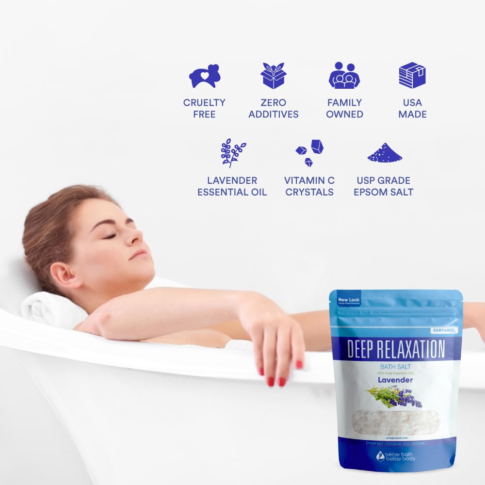 Better Bath Better Body Made in USA label on quality packaging.
