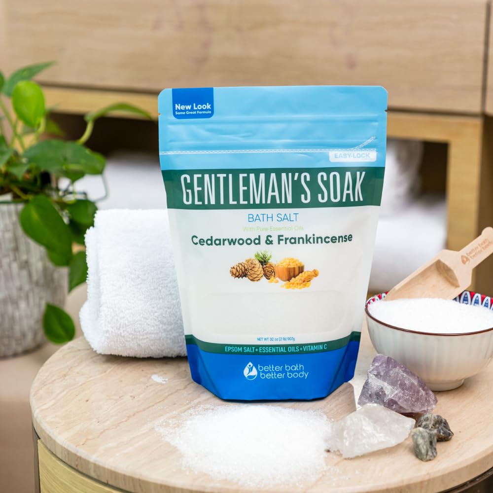 Better Bath Better Body Vitamin C crystals help purify bathwater for a soothing soak.