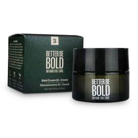 BETTER BE BOLD Bald Cream 0–3 mm finish delivers matte look.