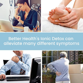 Detox sea salt packet from Better Health Company ready to use during sessions