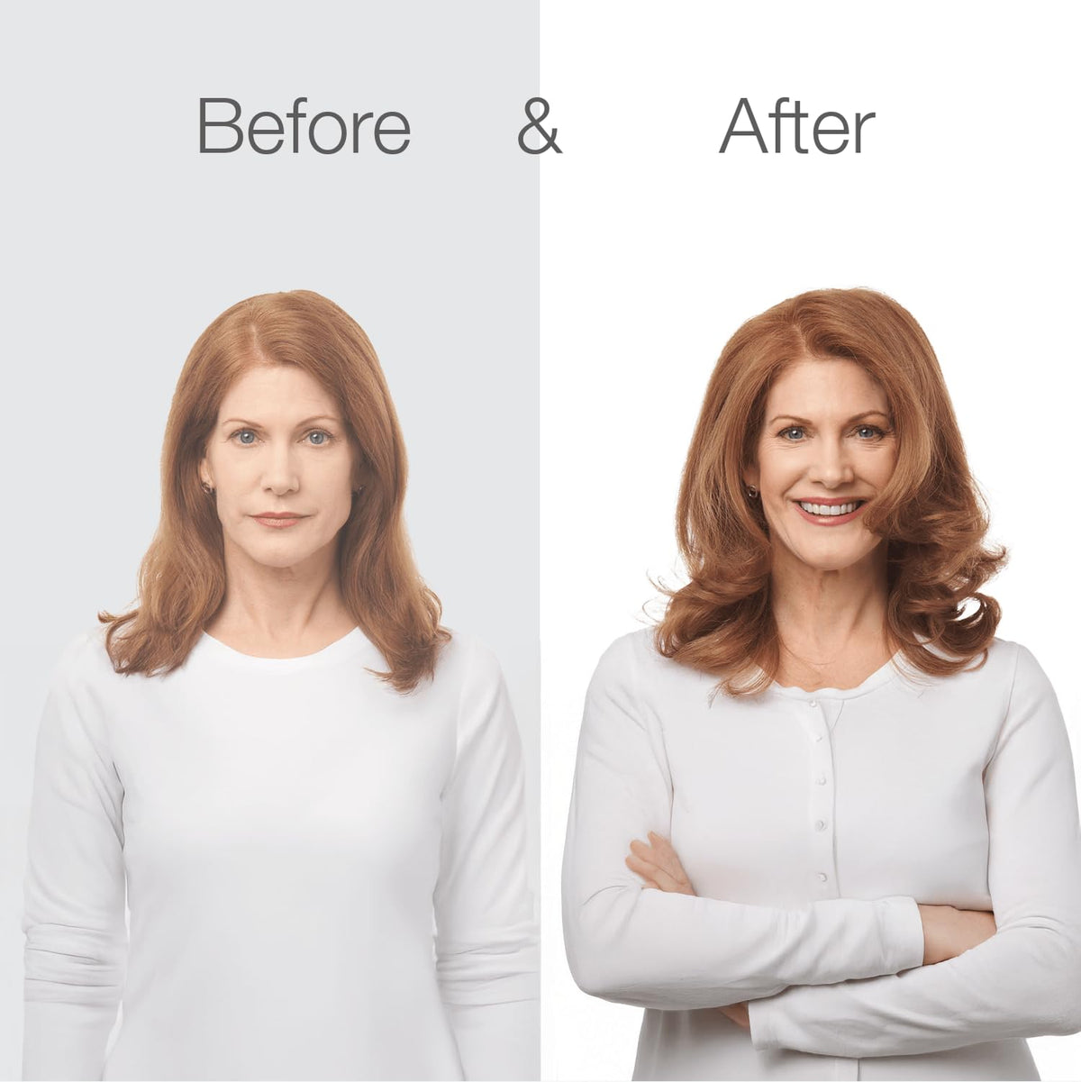 Better Not Younger color-treated thinning hair-friendly formula supports gentle styling.