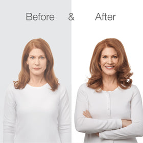 Better Not Younger color-treated thinning hair-friendly formula supports gentle styling.