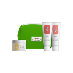 Better Not Younger Discovery Kit Strength & Volume bottle close-up highlighting full-bodied shine.