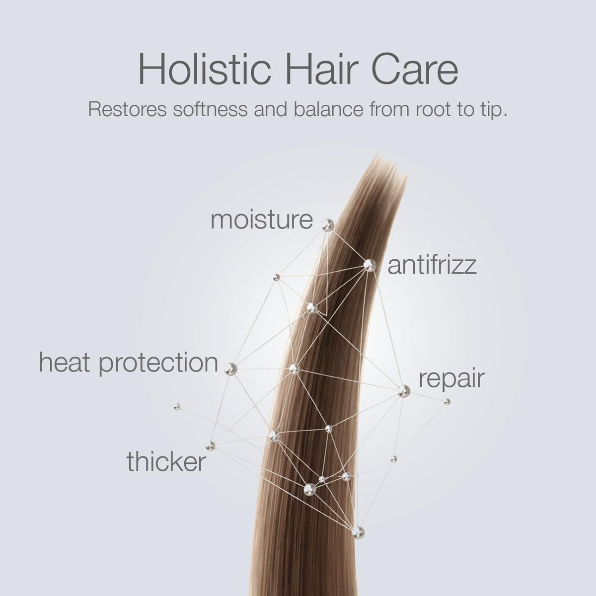 Hair-boost effect shown with Better Not Younger Restorative Butter Hair Masque
