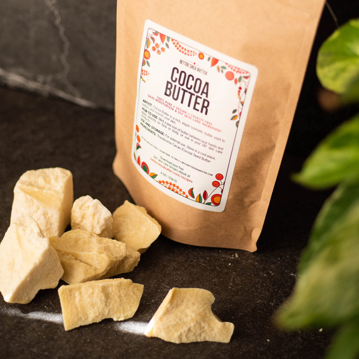 Better Shea Butter body and face moisturizer melts into lotion bars smoothly.