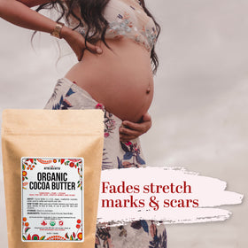 Better Shea Butter cocoa butter jar application demonstrates easy spread for hydration