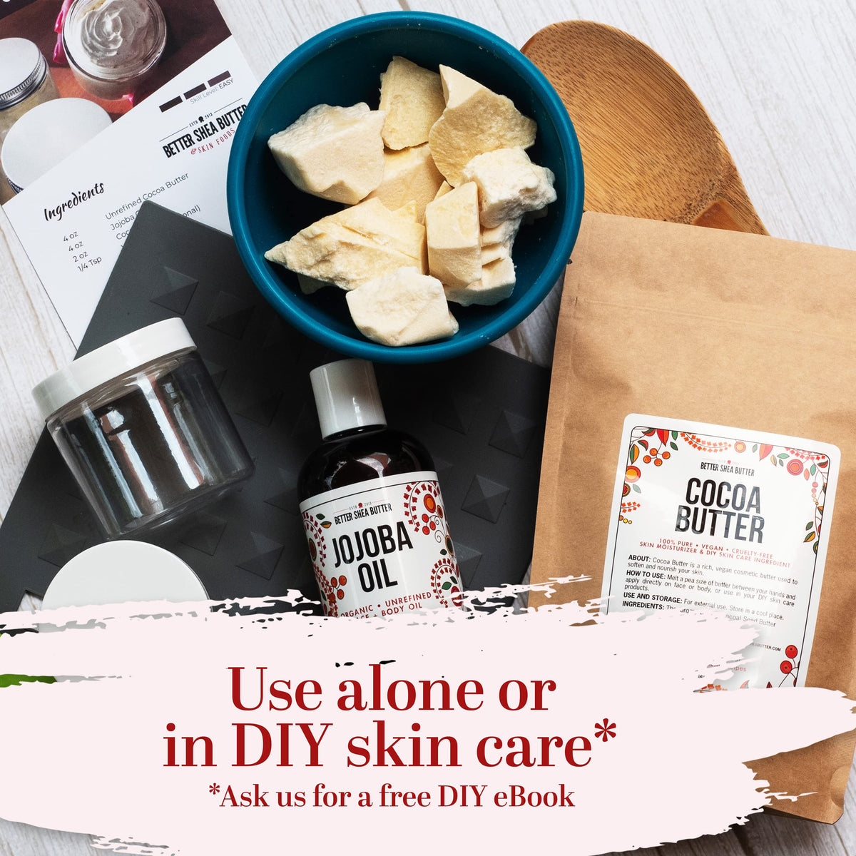 Better Shea Butter eco-packaging emphasizes sustainable sourcing and vegan skincare