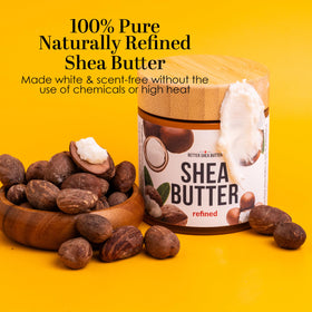 Better Shea Butter face and body application shows versatile daily moisture.