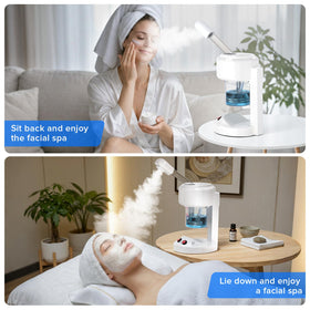 Betterme home spa setup for facial steaming at home, convenient and easy