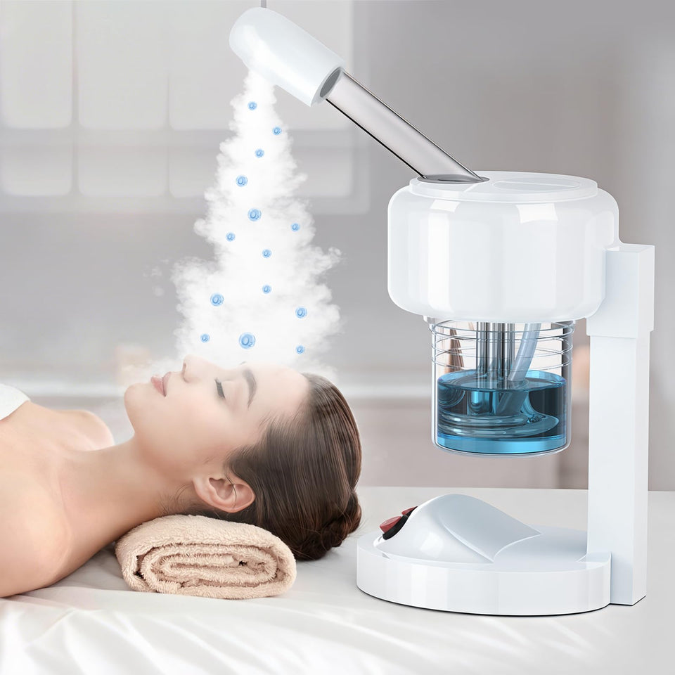 Betterme portable facial steamer with removable water cup for hygienic daily use
