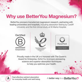 BetterYou Packaging eco-friendly box highlights recyclable materials.