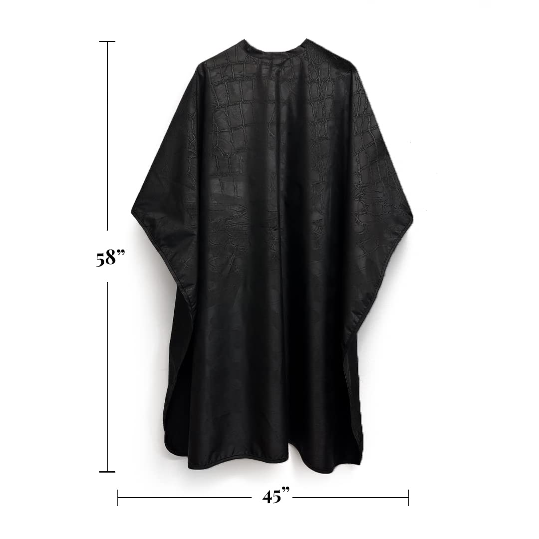 Betty Dain Alligator Hide cape bleach-proof material showcased.