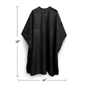 Betty Dain Alligator Hide cape bleach-proof material showcased.