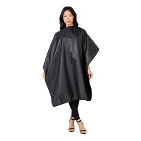 Betty Dain cape machine washable for quick turnaround.