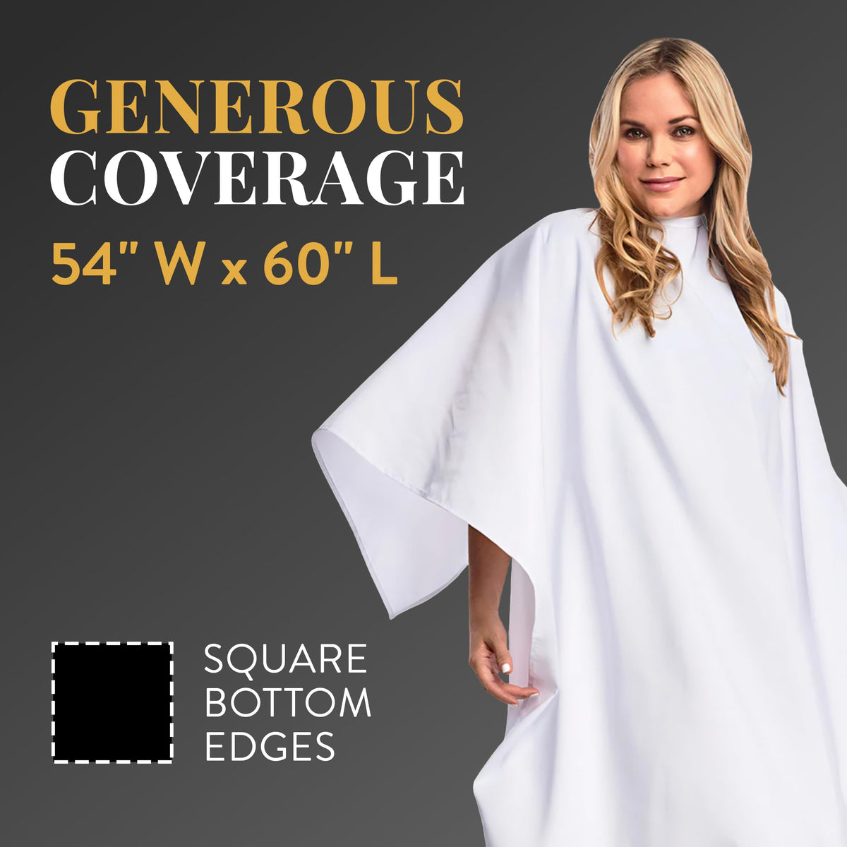 Made in the USA BD Barber crinkle cape highlights craftsmanship