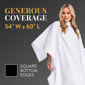 Made in the USA BD Barber crinkle cape highlights craftsmanship