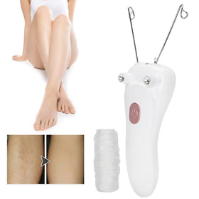 Betued threading epilator USB cable enables convenient charging for on-the-go use