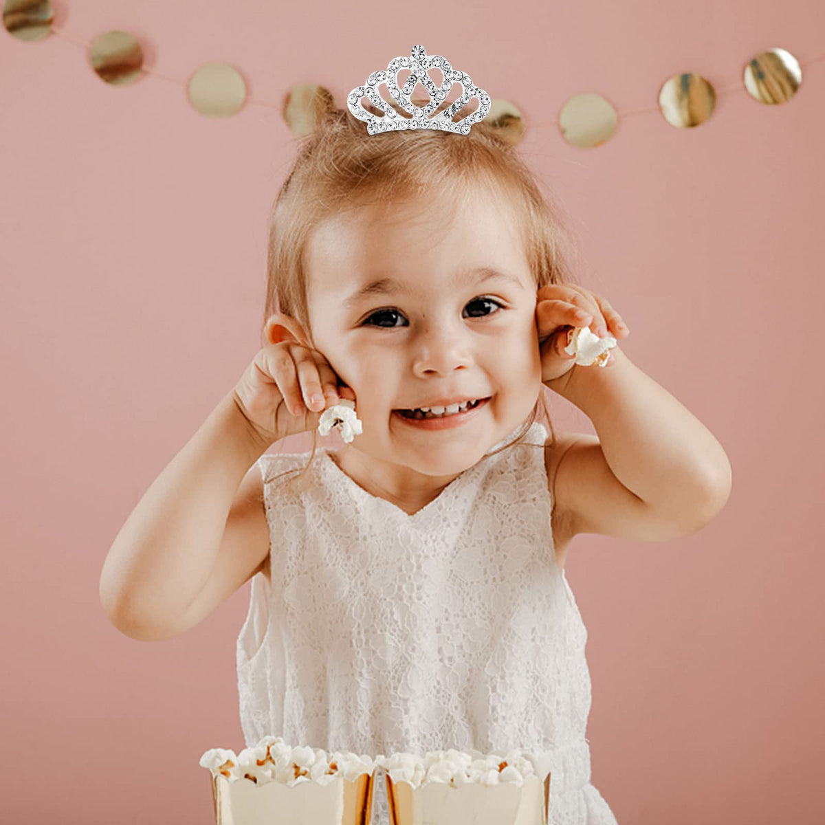 Beupy royal tiara headband ideal for photoshoots and special occasions