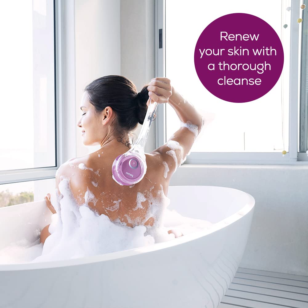 Beurer FC55 back view highlighting compact, ergonomic design for full-body use