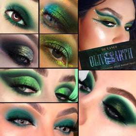BEUSELF olive-green palette highlights multichrome greens for versatile color play.