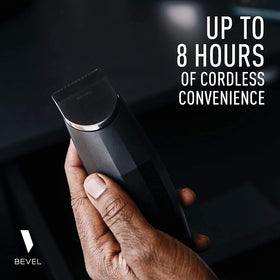 Bevel Limited Edition Black design adds a premium look to daily grooming.