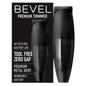 Bevel Beard Trimmer Black Edition with cordless design for precise daily grooming.