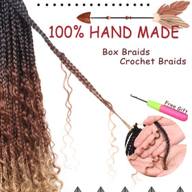 Beverlee box crochet hair soft texture and durability