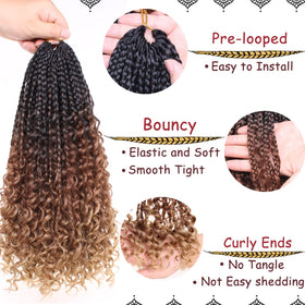 Beverlee 14 inch Boho Braids soft fibers for lightweight wear