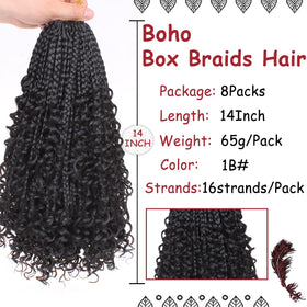 Beverlee goddess box braids crochet hair ready for easy protective styling.