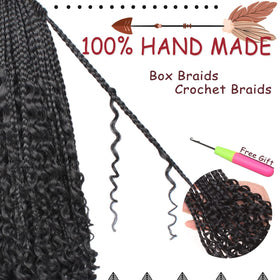Beverlee lightweight crochet braids comfortable all-day wear.
